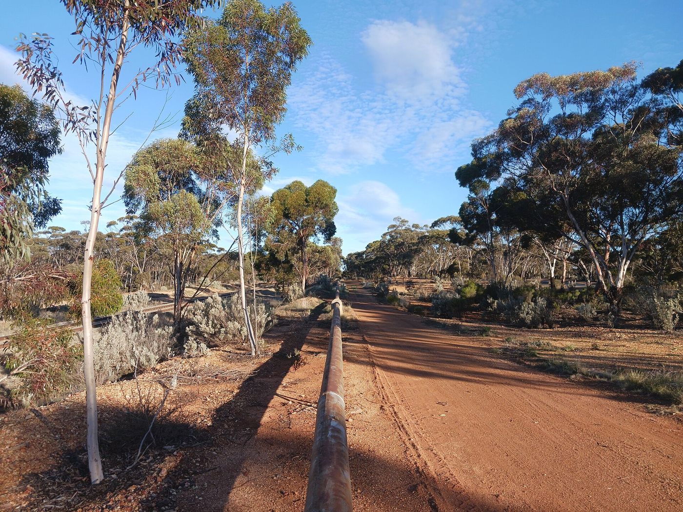 Goldfields Water Supply Scheme pipeline north of Norseman