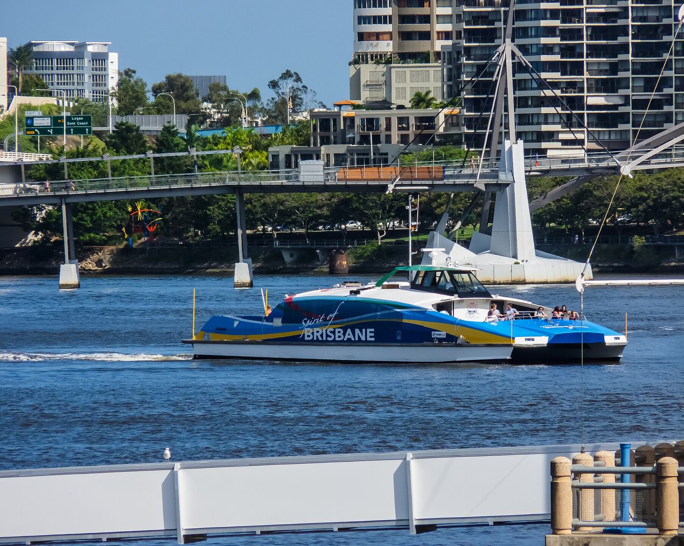 CityCat ferry on the Brisbane River
