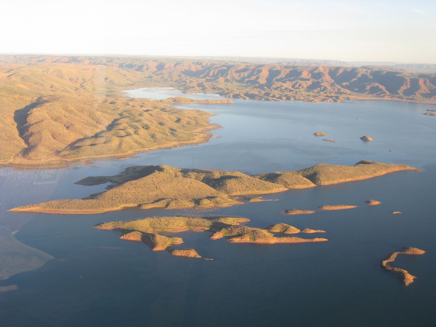 Lake Argyle from the air